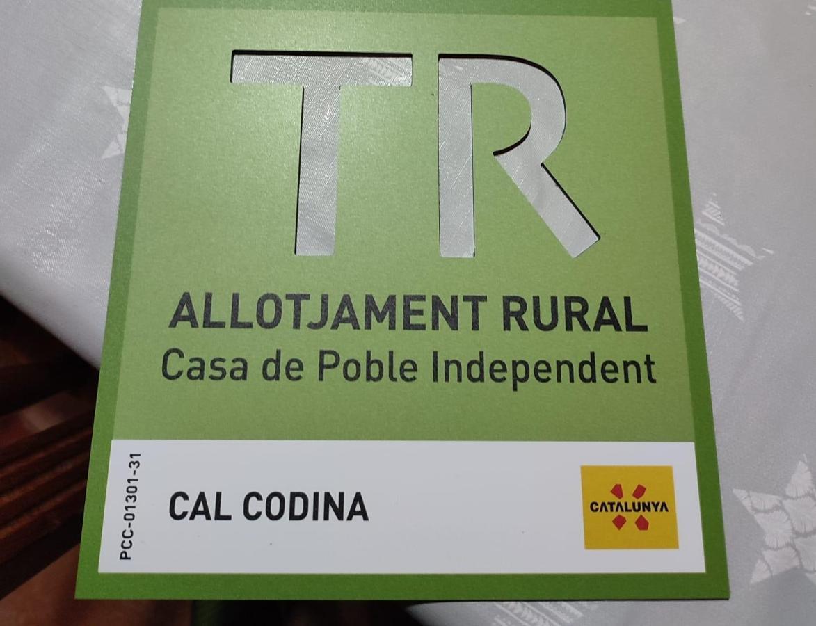 Casa Rural Cal Codina Prats de Rey Dış mekan fotoğraf